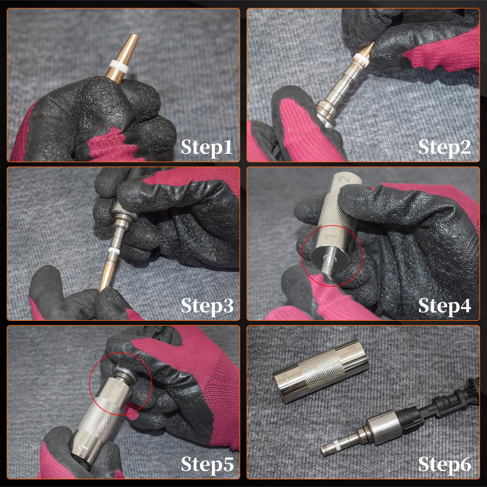 Yuesstloo slide hammer action lifting injector with control
