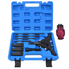 The Yuesstloo harmonic puller assembly enables efficient damper removal in tight engine bays.