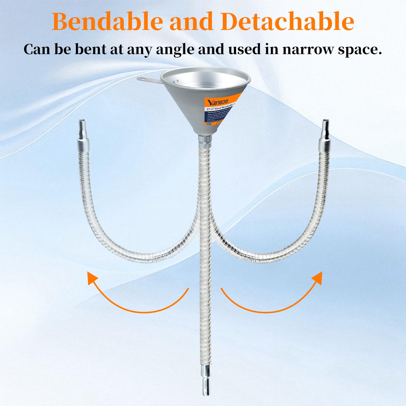 Yuesstloo leak-proof connection ensures clean spill-free fueling