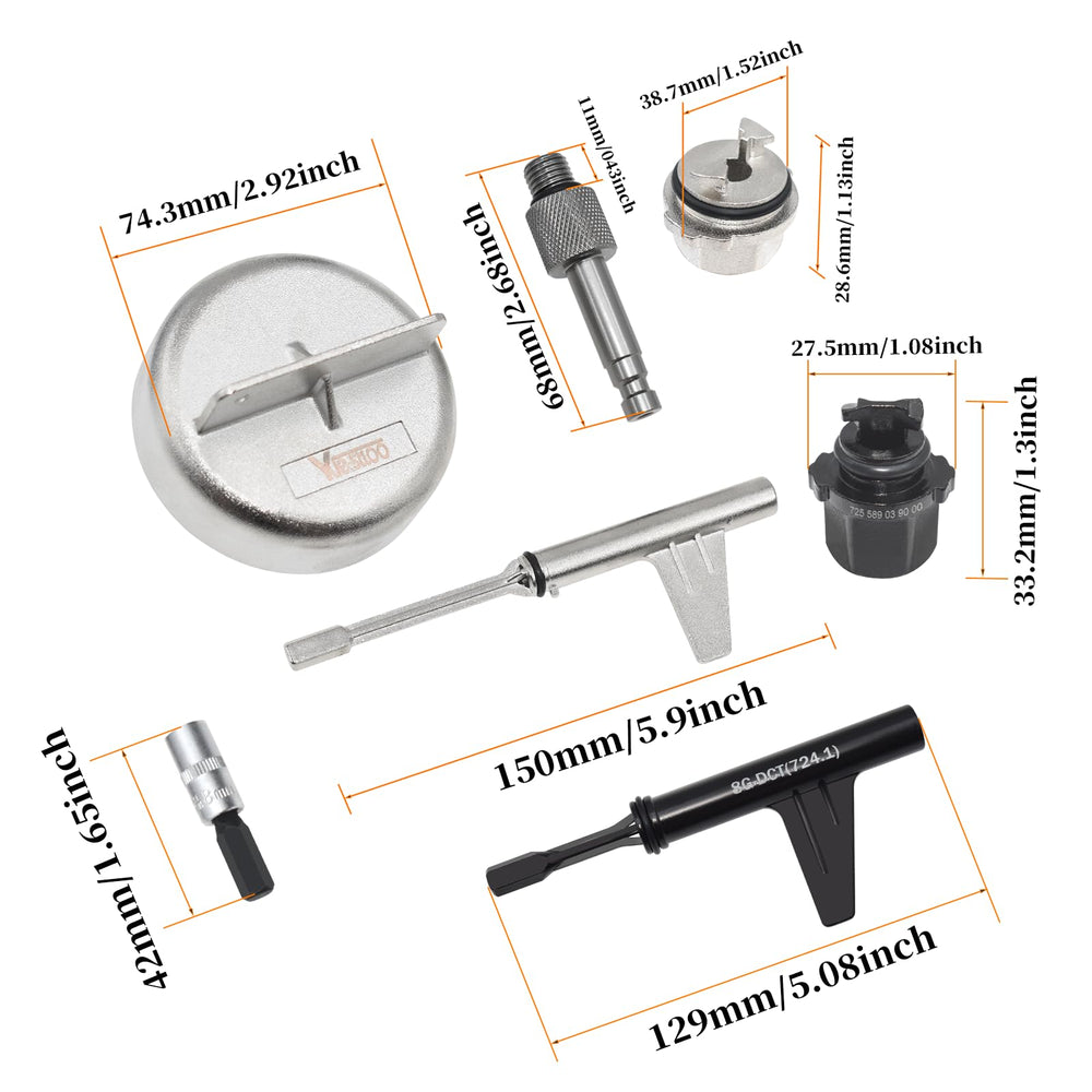 Yuesstloo oil filler joint ensures leak-free connection during changes
