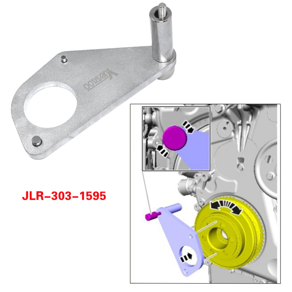 Yuesstloo two different sized locking tools for versatile engine timing adjustment.