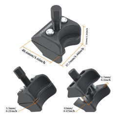 Yuesstloo dual-head spreader in use on joints.