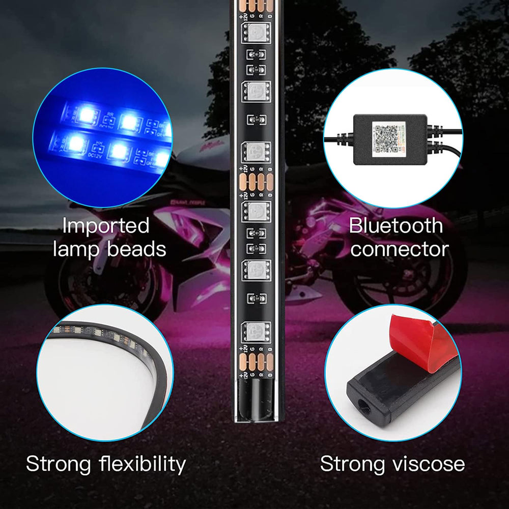 YUGUANG underglow music sync responds to rhythm for immersive rides