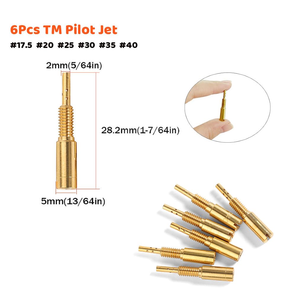 YUKIIATIF TM jet set enhances metering for TM carbs.