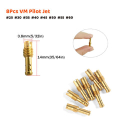 YUKIIATIF VM jet set for Mikuni VM series improves throttle response.