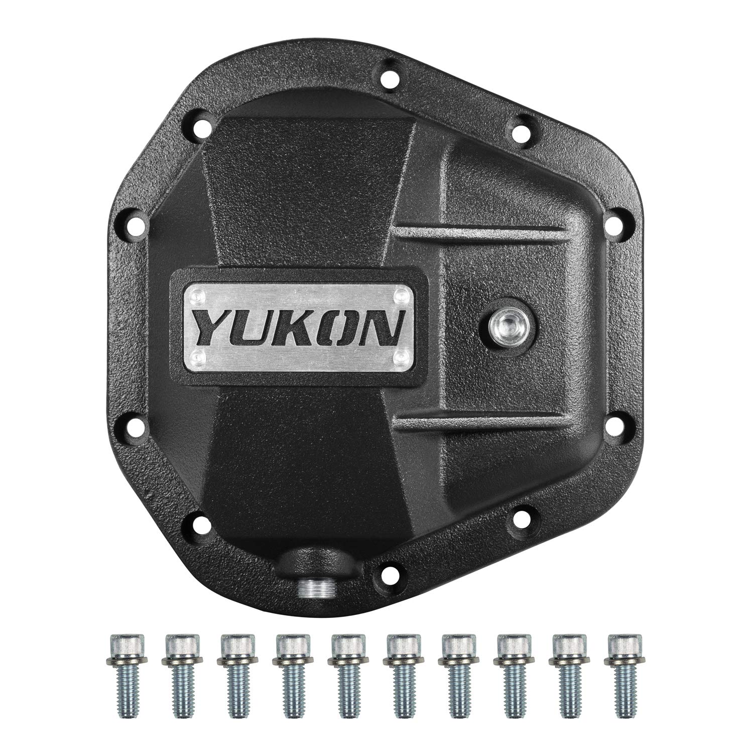 Yukon Gear & Axle Hardcore nodular cover front view shows rugged protection