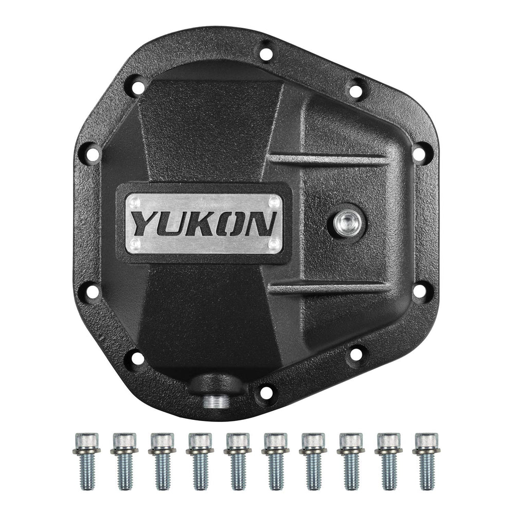 Yukon Gear & Axle Hardcore nodular cover front view shows rugged protection