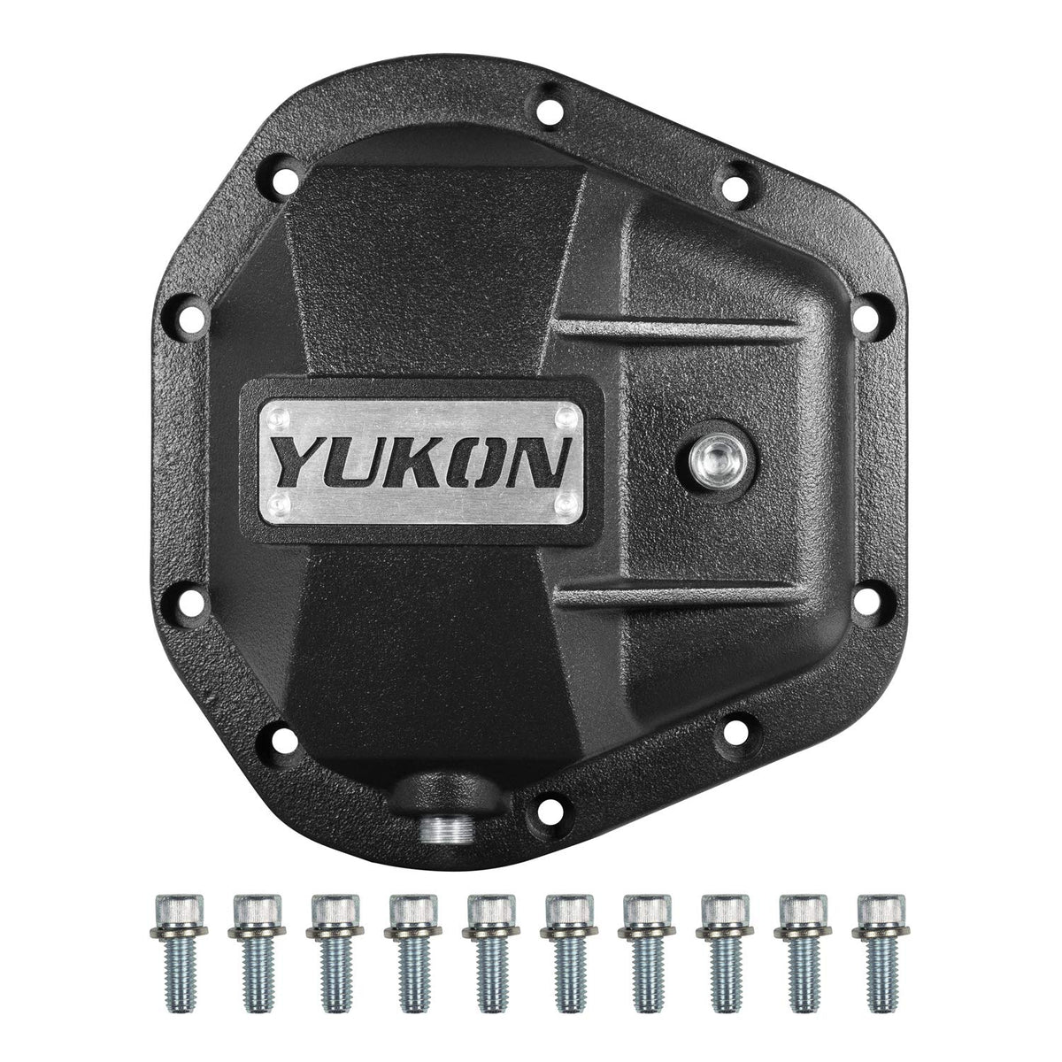 Yukon Gear & Axle Hardcore nodular cover front view shows rugged protection