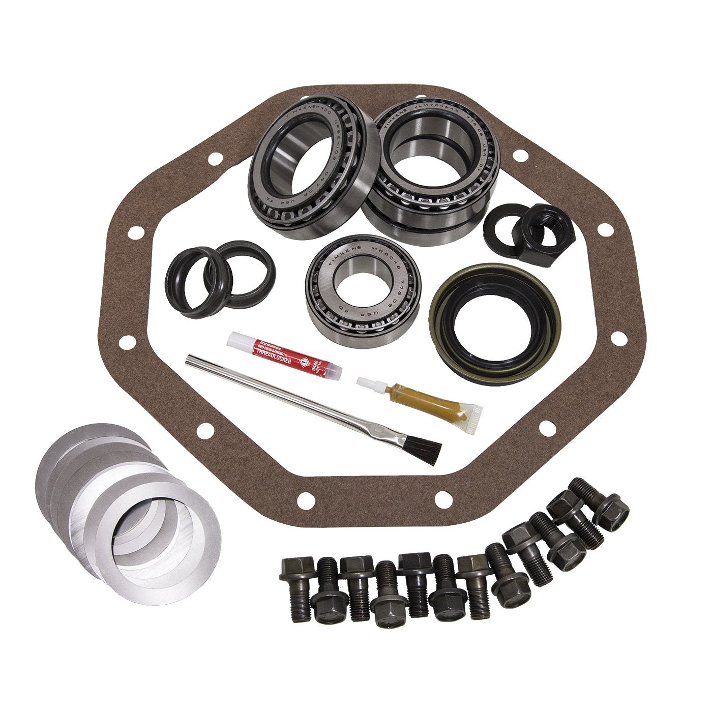 Yukon Master Overhaul Kit for Chrysler 9.25 differential: comprehensive rebuild for lasting reliability.