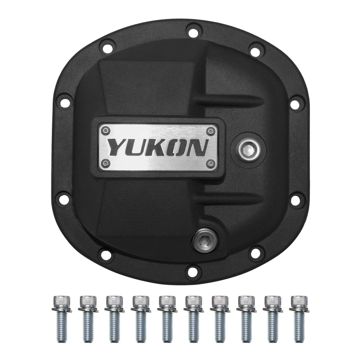 Yukon Gear & Axle Dana 30 diff cover side view for rugged off-road protection.