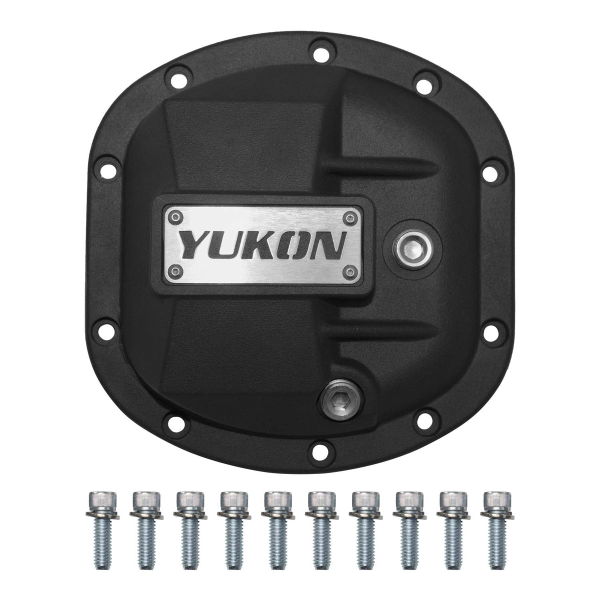Yukon Gear & Axle Dana 30 diff cover side view for rugged off-road protection.