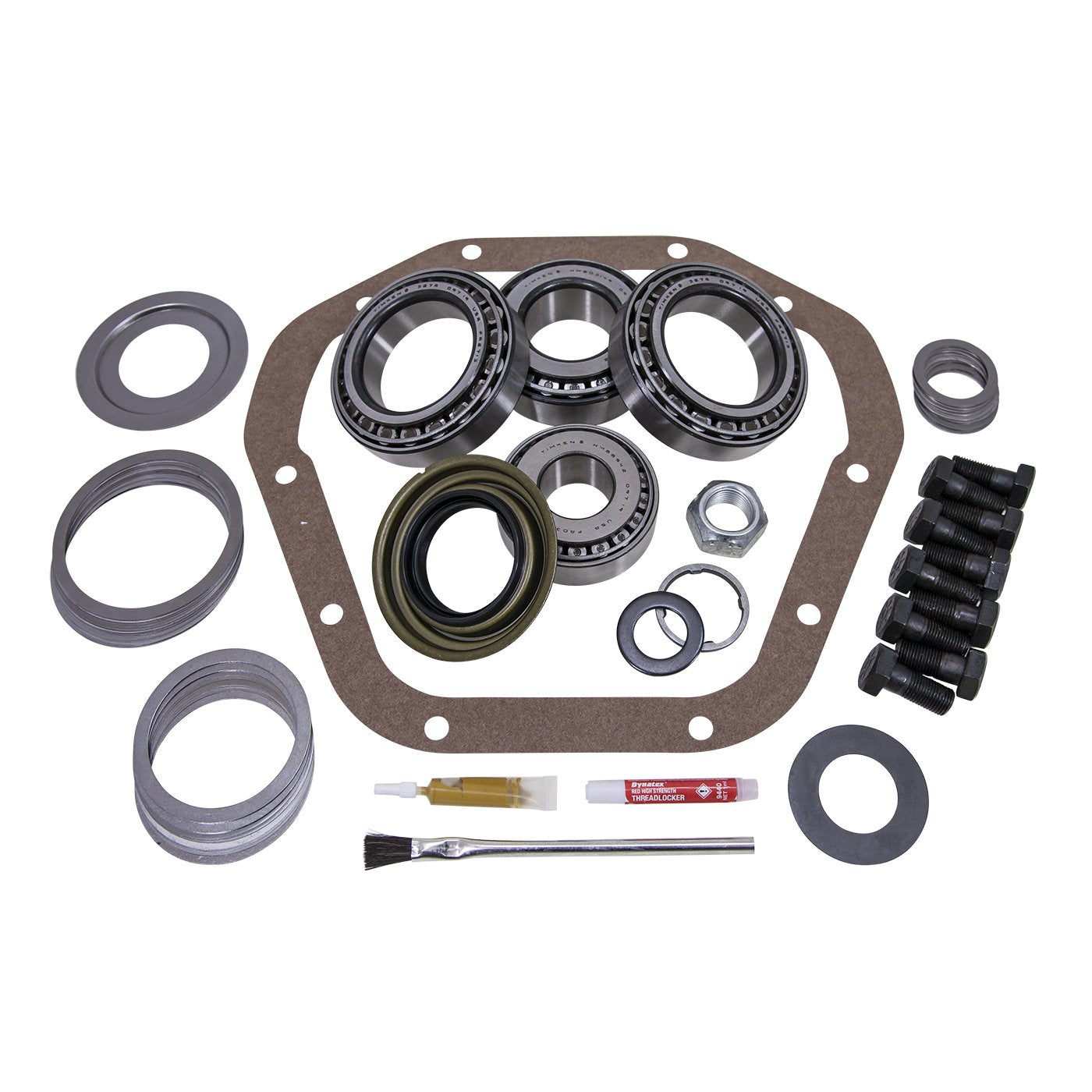 Yukon Master Overhaul Kit for Dana 70-U differential with Timken bearings for durable maintenance