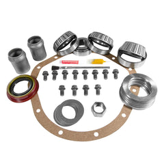 Yukon Master Overhaul Kit box and parts for GM 12 bolt, ready for installation.