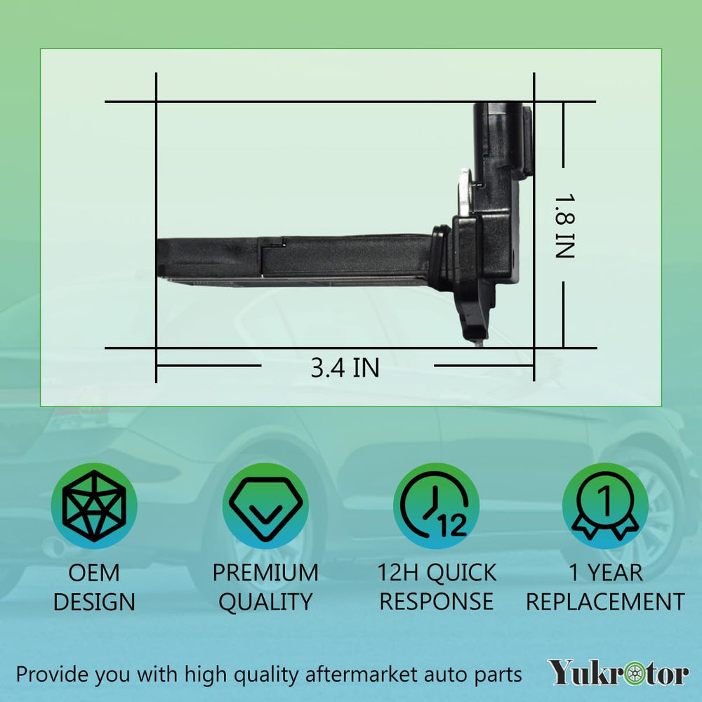 Yukrotor MAF sensor wire connector supports secure electrical link