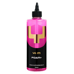 Yum Foam Plus 500ml bottle delivers instant ceramic gloss and hydrophobic protection for all exterior surfaces.