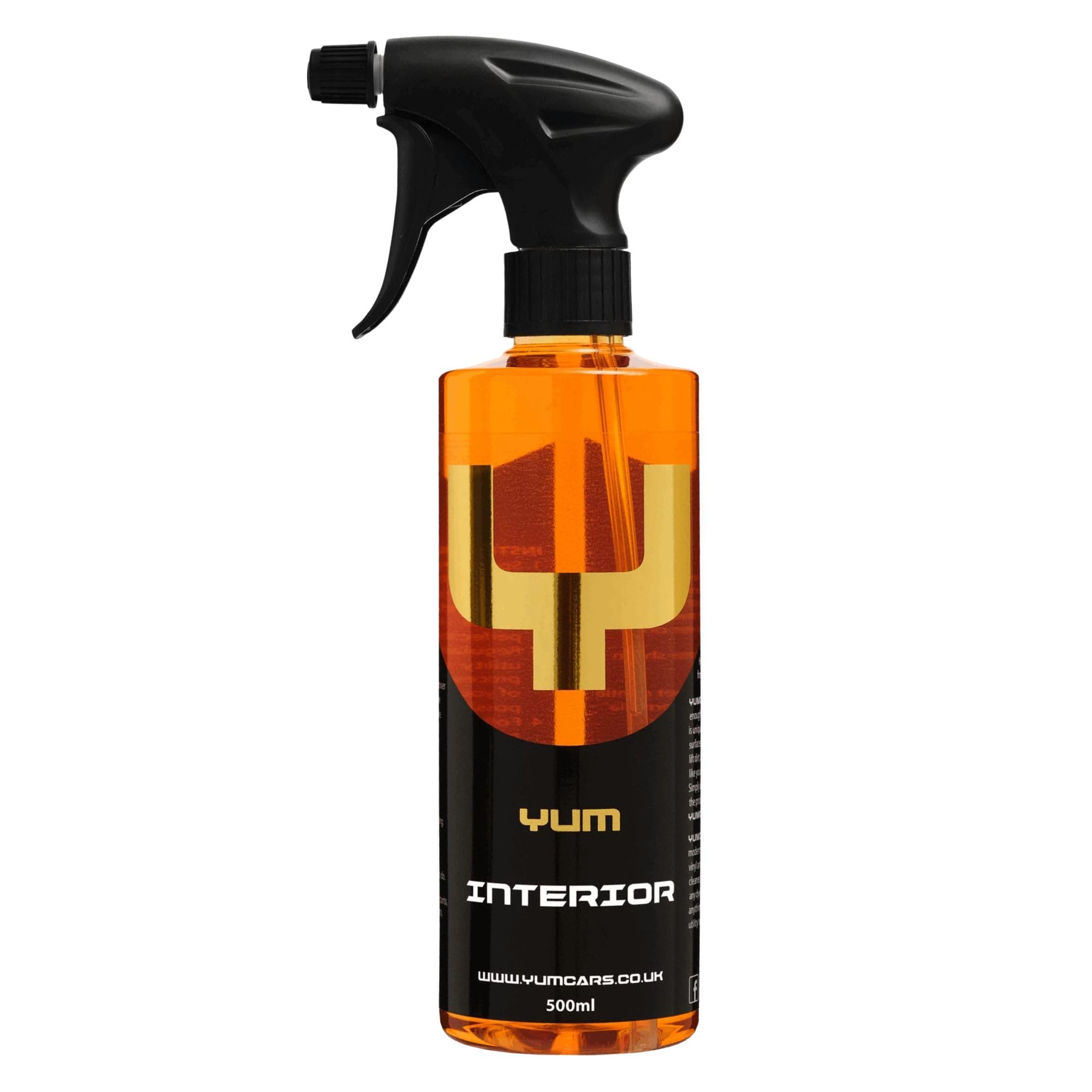 YumCars Yum Interior satin-finish interior cleaner for plastic and vinyl, with anti-static protection