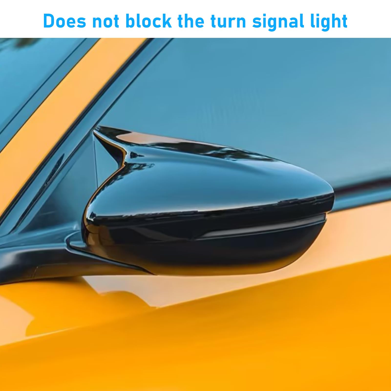 Installation tape shown enables quick drill-free attachment to Accord mirrors
