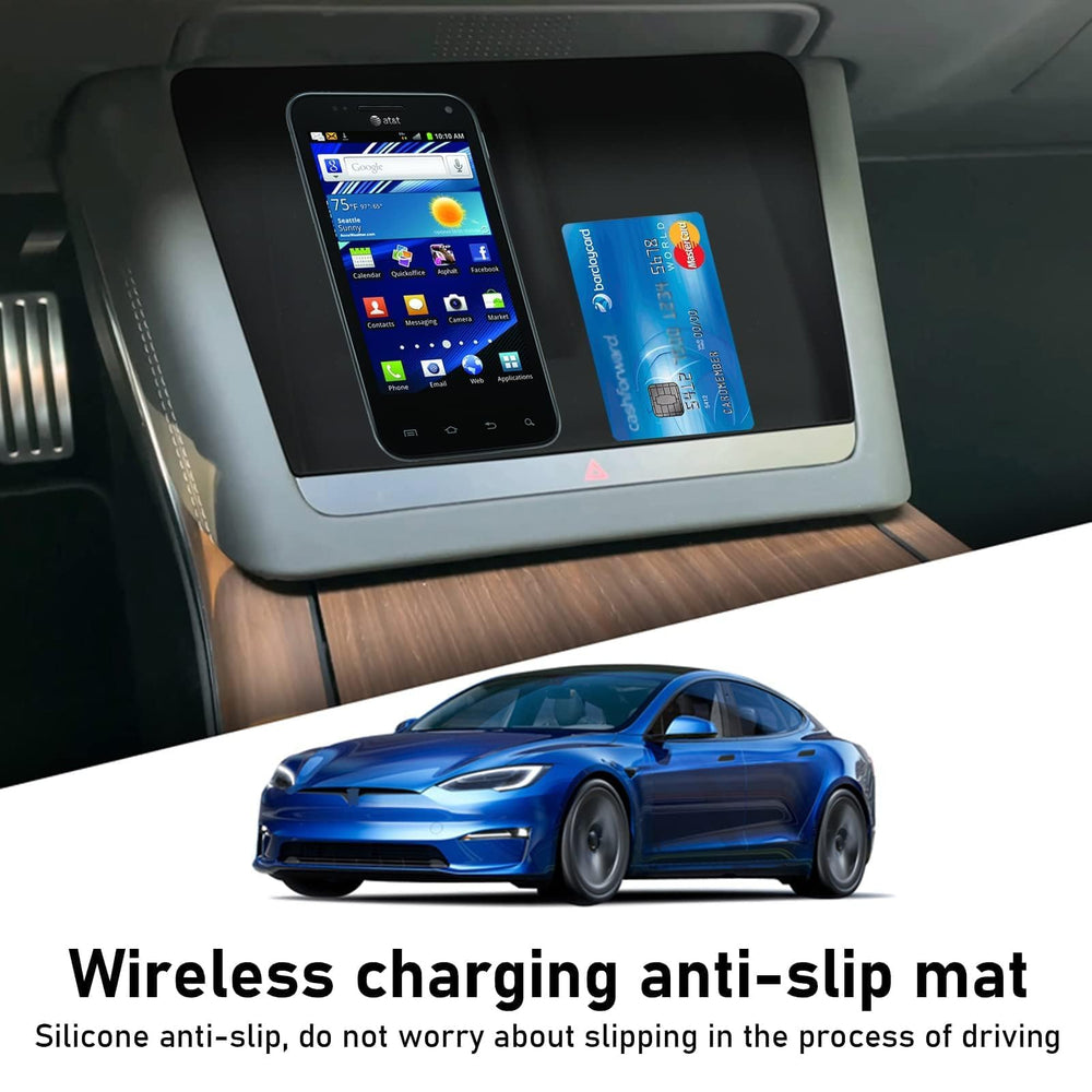 Yumzeco silicone mat for Tesla Model S/X is waterproof and easy to wipe clean