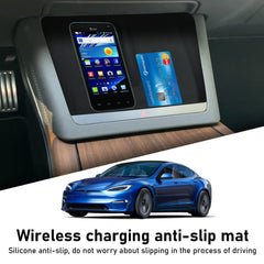 Yumzeco silicone mat for Tesla Model S/X is waterproof and easy to wipe clean