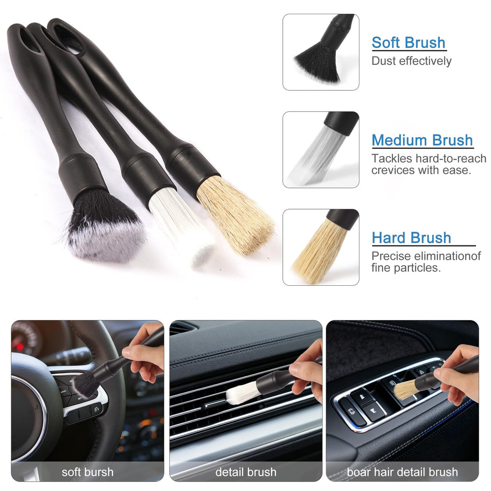 Yungeln soft detail brush small cleans screens and leather without scratches