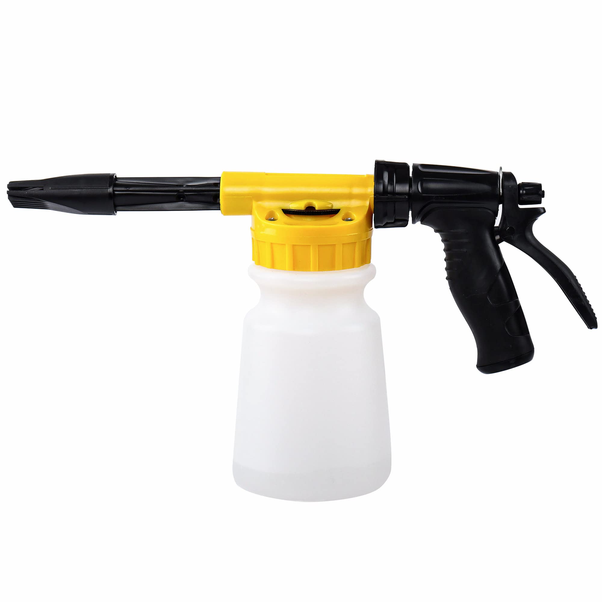 YunGuoGuo foam cannon front view shows quick-connect hose compatibility for fast cleans.