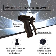 YunGuoGuo wide dial adjustment lets you customize dilution to suit dirt levels.