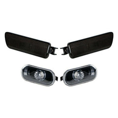 YUNHECAM fender right marker for VW Jetta MK4 with smoked lens boosts visibility at night