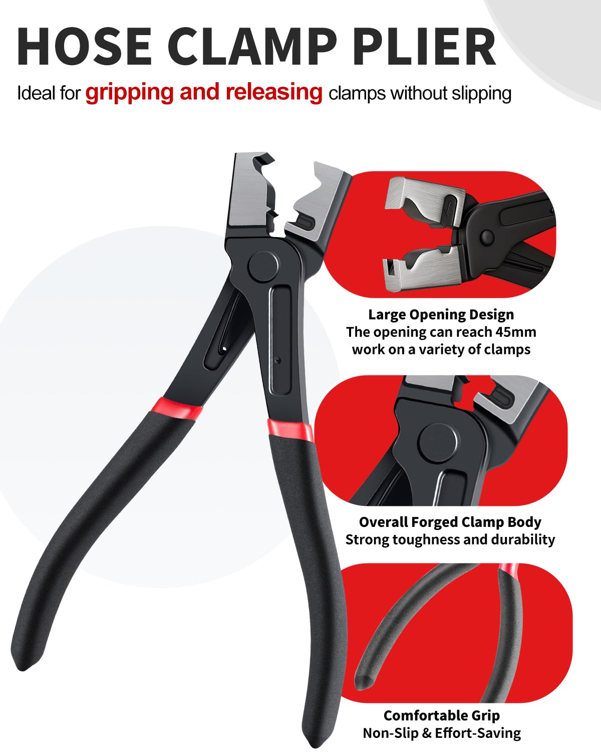 Yunlihua Clic-R hose clamp pliers provide quick release without damaging hoses.
