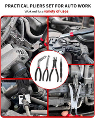 Yunlihua electrical connector disconnect tools enable one-handed disconnects in cramped engine bays.