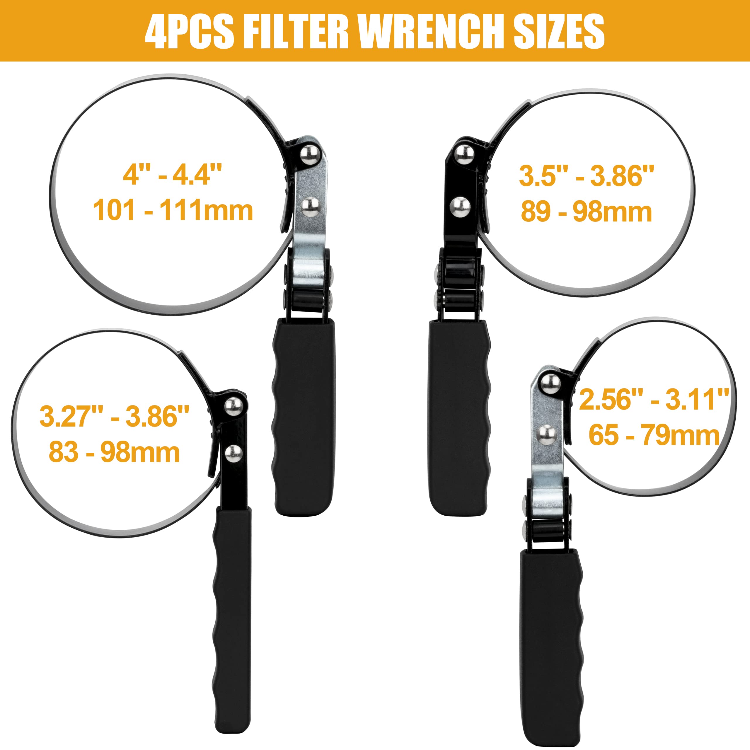 YUNMIAN ergonomic anti-slip handles reduce fatigue during wrenching