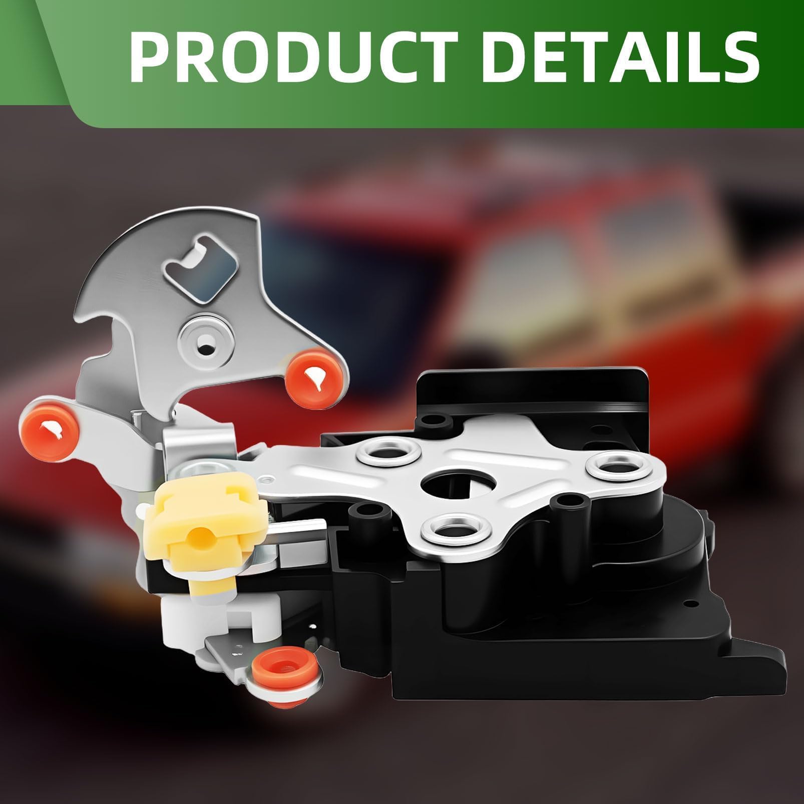 Yunnergo durable plastic and metal latch resists frequent use for longevity.