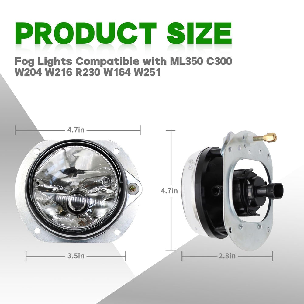 Yunnergo fog light close-up highlighting durable housing for tough weather