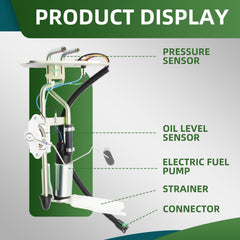 Yunnergo fuel pump motor assembly offers durable replacement for rugged driving.