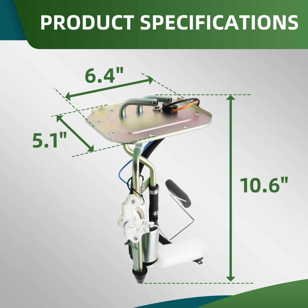 Yunnergo fuel tank float sensor provides precise level readings for dashboard accuracy.