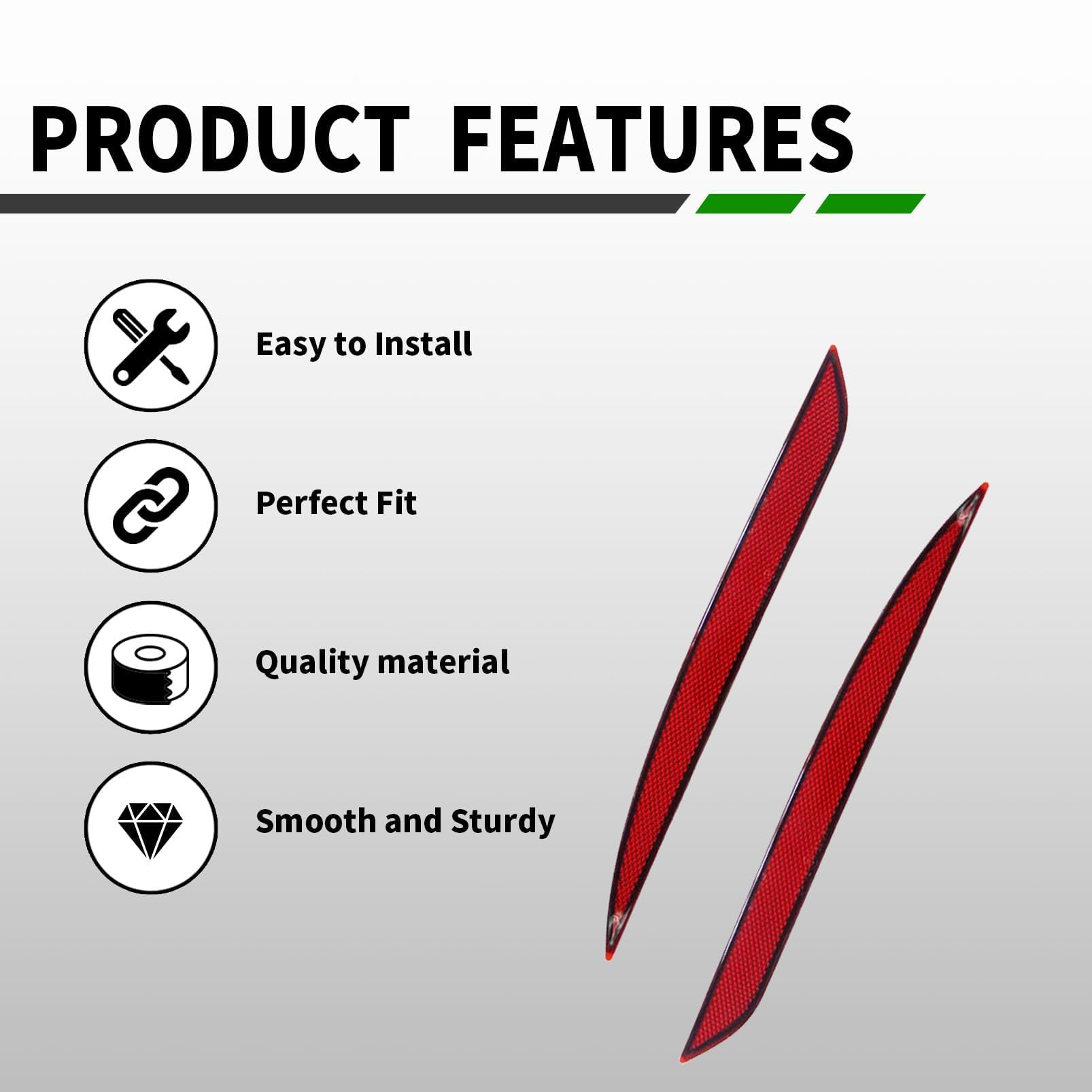 Yunnergo outdoor-ready reflectors withstand varied weather conditions.