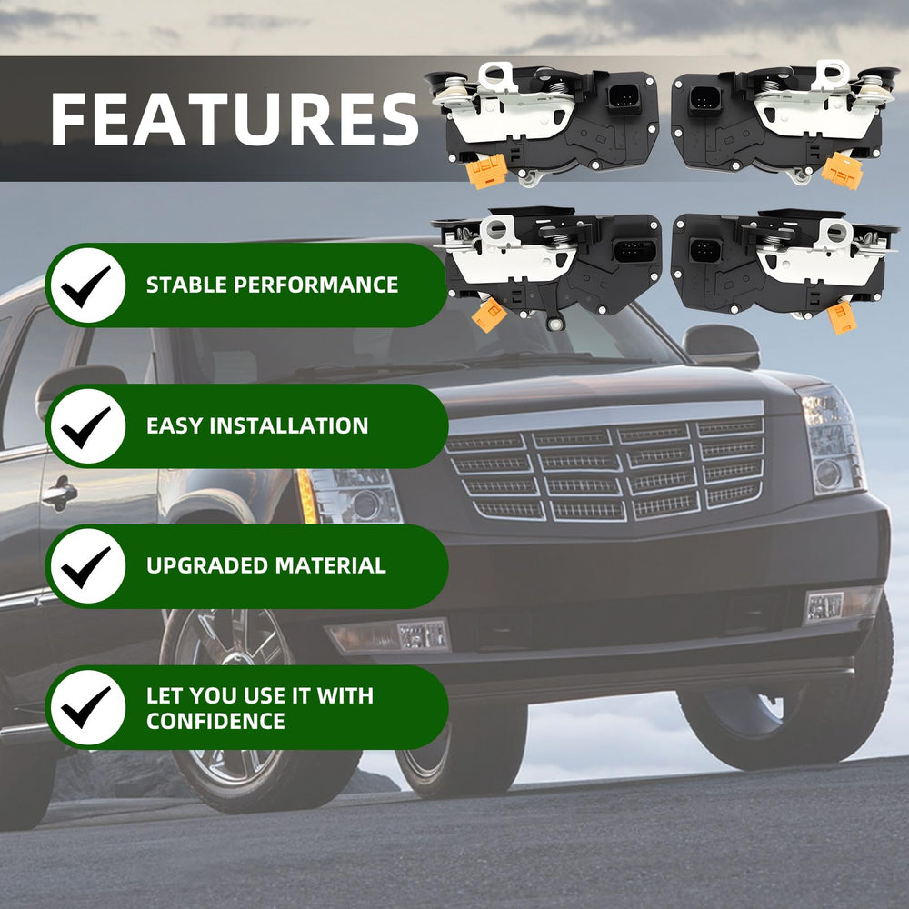 Yunnergo plastic-bodied door lock actuator designed for durable GM truck fit