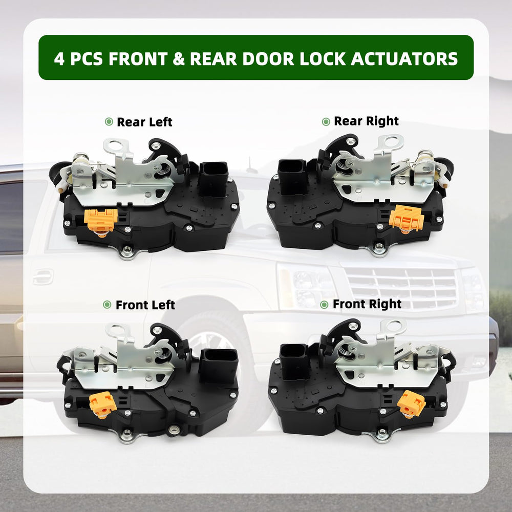 Yunnergo rear door lock actuator for Chevy Tahoe 2007–2009 improves actuator reliability
