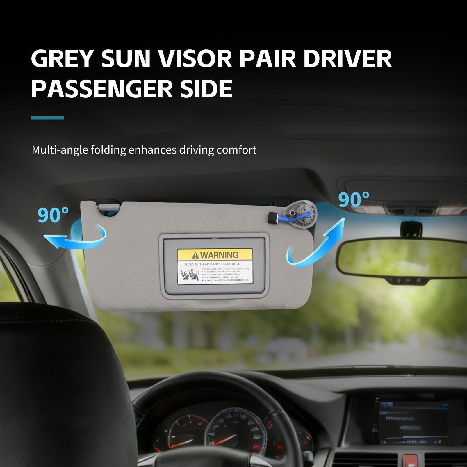Yunnergo replacement parts display part numbers and easy compatibility for Accord.