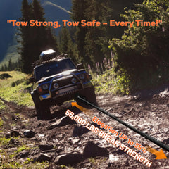 YUNPEAK soft shackles two-pack for secure recovery connections