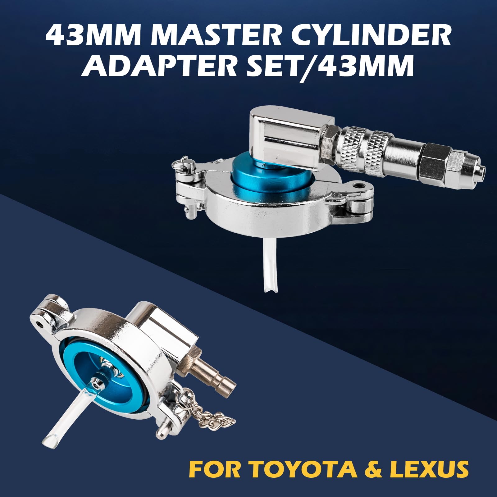Yunziling durable steel fittings resist brake fluid corrosion during use.