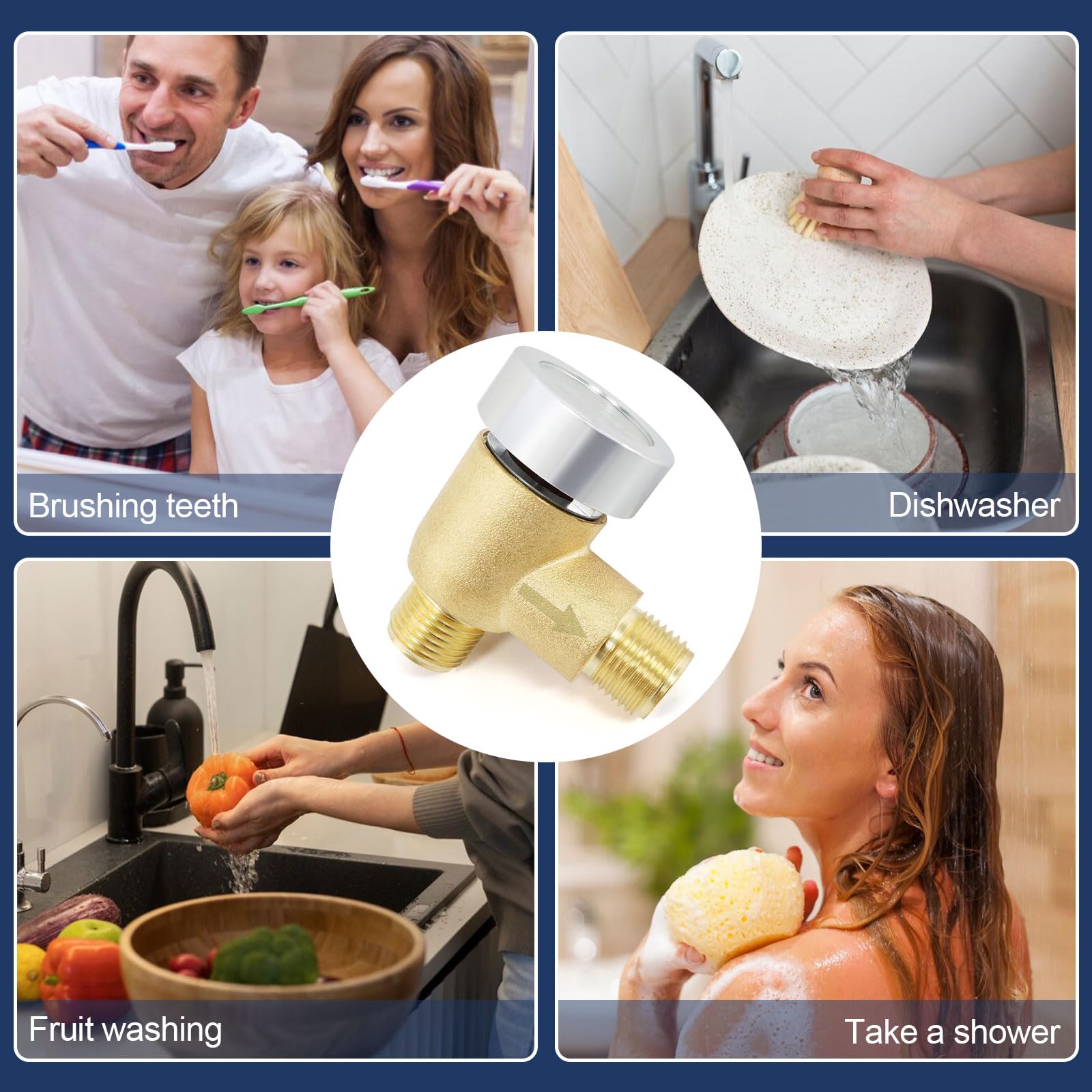 Yunziling brass valve is travel-ready with improved freeze resistance for camping