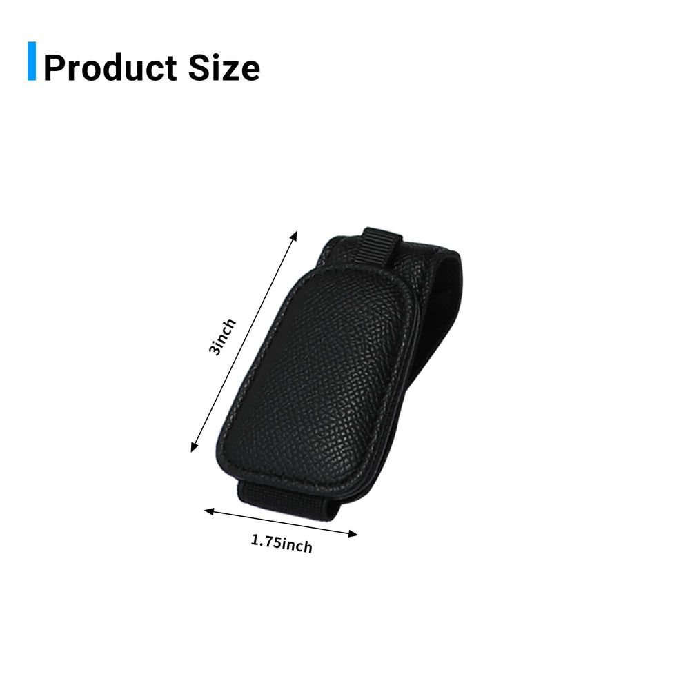 Yuoyar car interior accessory helps keep the visor organized and clutter-free