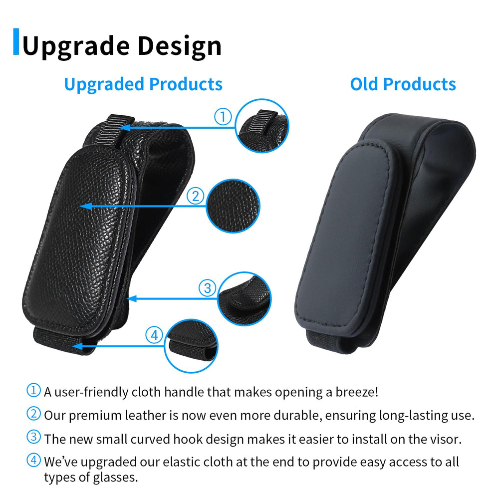 Yuoyar magnetic clip secures sunglasses quickly for fast access on the go