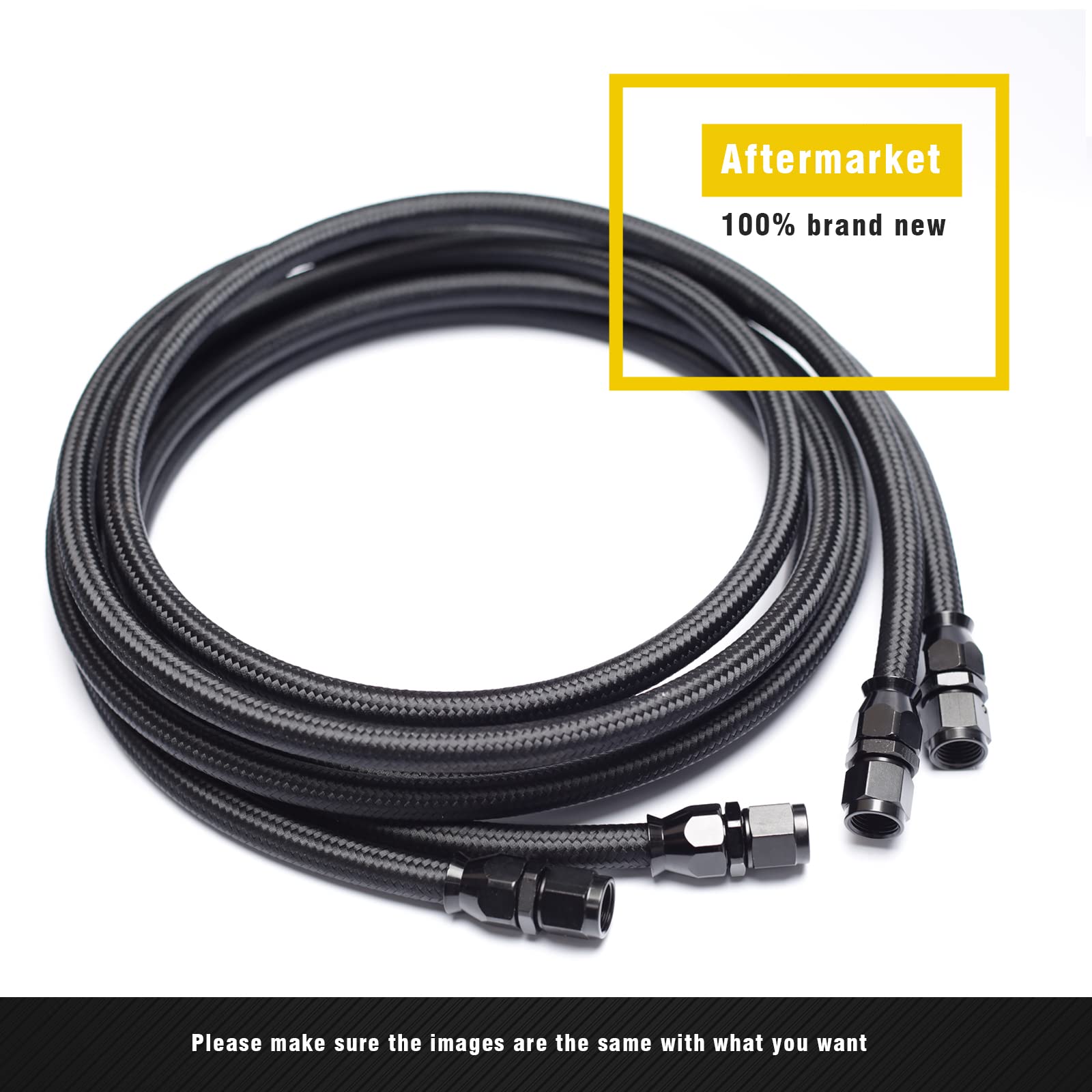 YUXIVCNE AN6 to 1/2-20 inverted adapter included in kit.