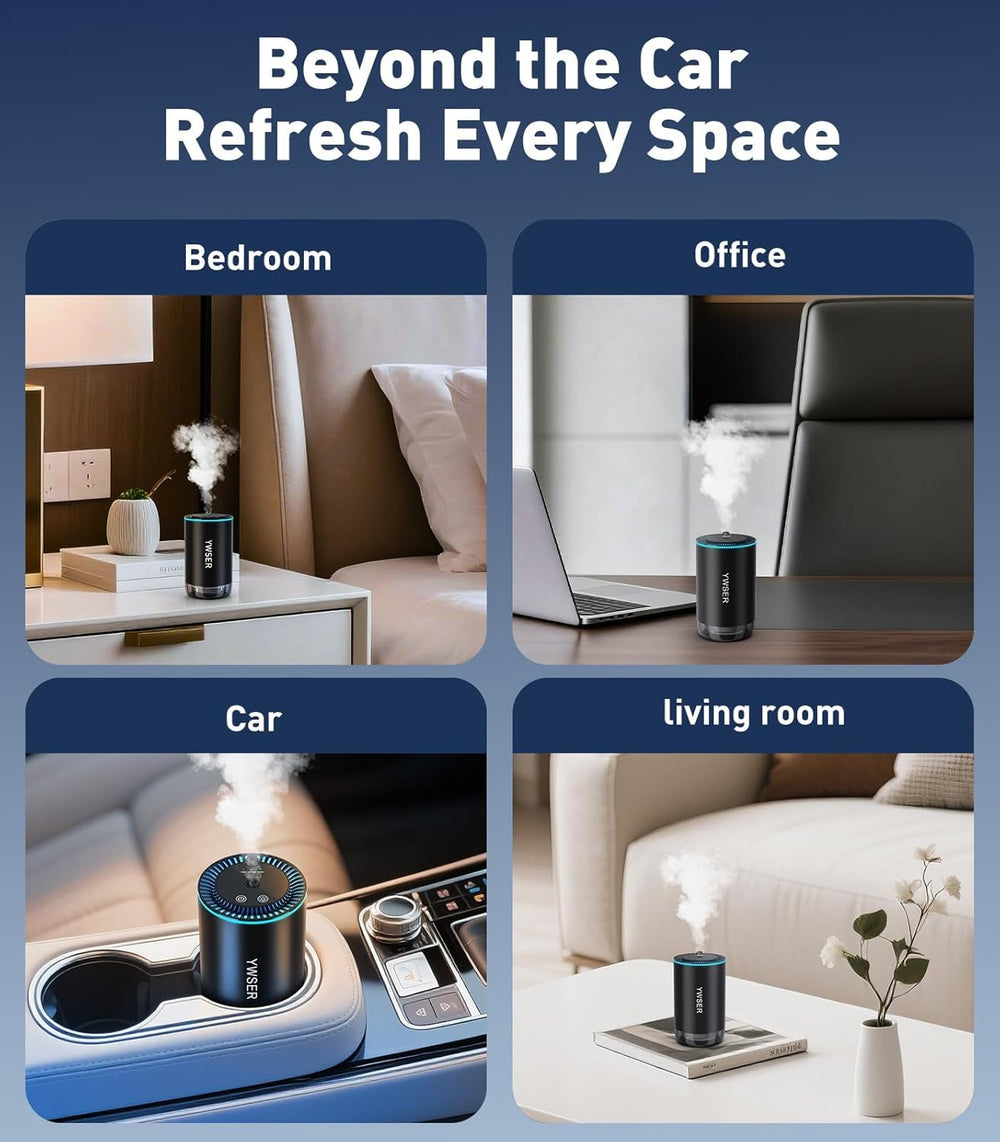 YWSER three spray modes customize fragrance intensity