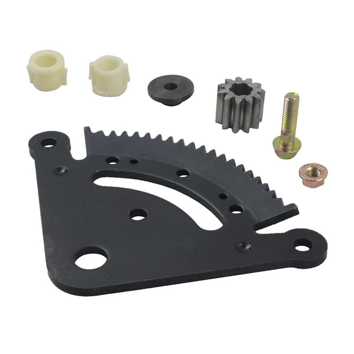 YY-US sector plate for John Deere shows sturdy material for precise steering control