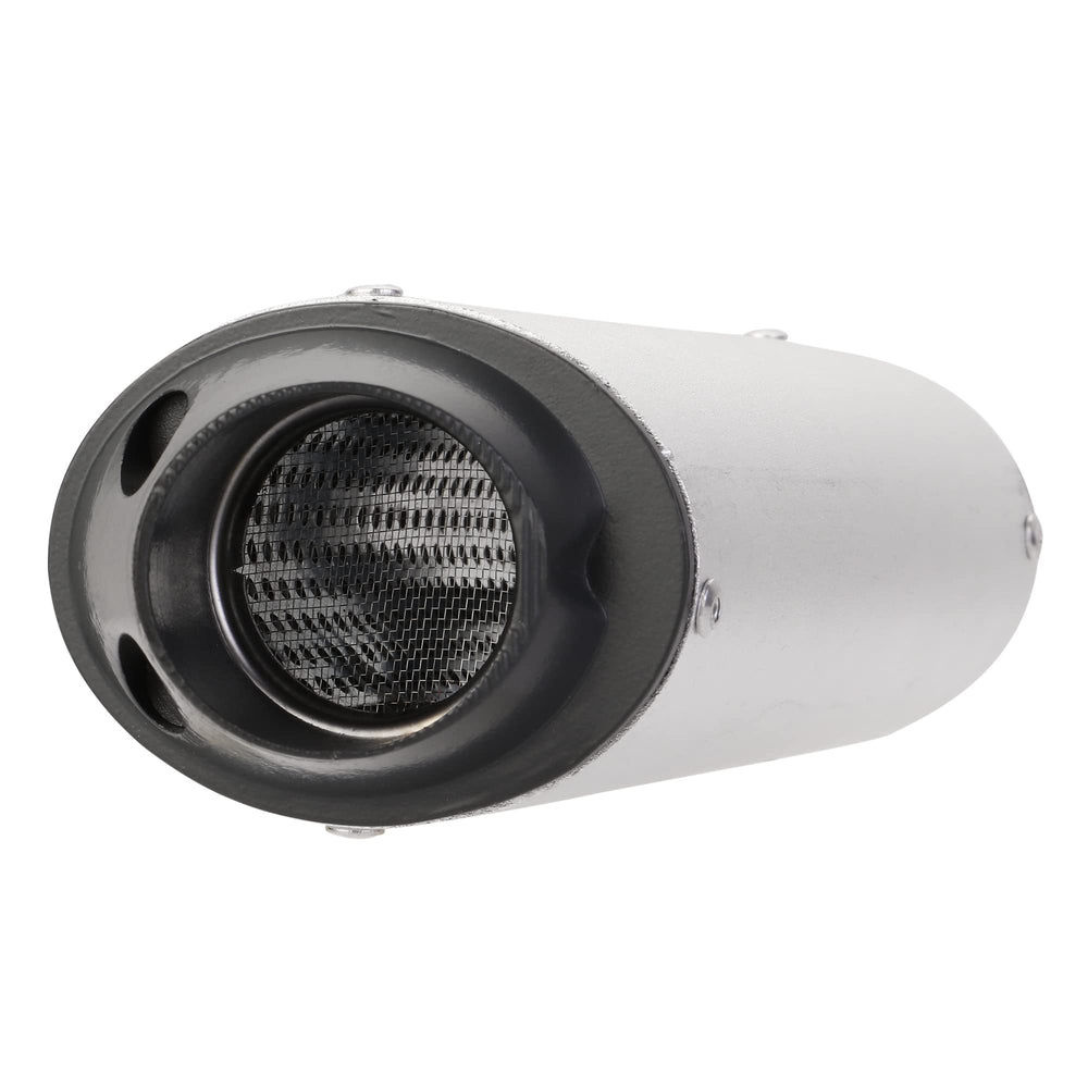 YYCKE dirt-bike exhaust-assembly-finish suggests a clean, stylish finish after install.