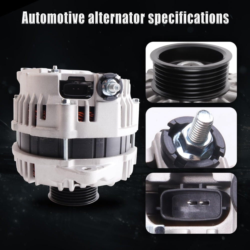YYHHZZ Alternator label and connectors for quick verification during replacement