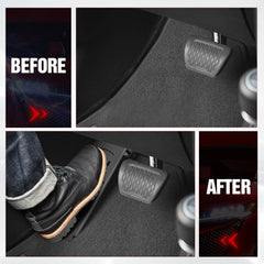 YZONA adjustable left foot rest pedal for Jeep with four gear options fits Wrangler JL/JLU.