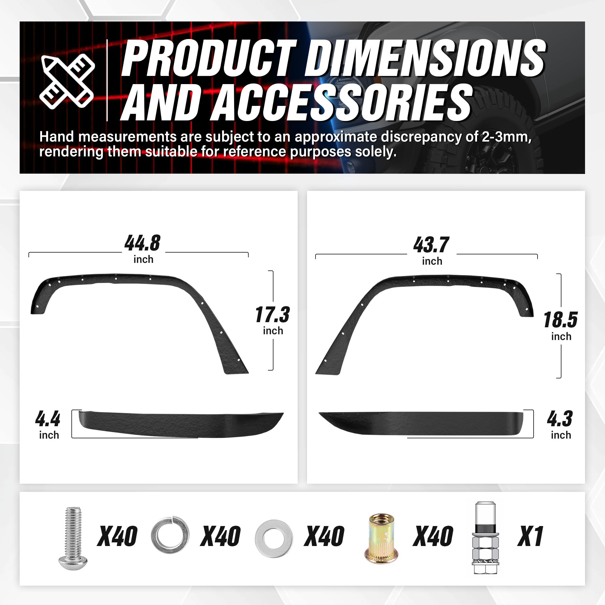 YZONA heavy-duty steel construction with black powder coating.